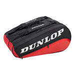 Tenisové Tašky Dunlop D TAC CX-PERFORMANCE 8RKT THERMO BLACK/RED