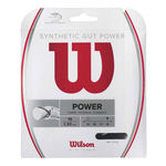 Tenisové Struny Wilson Synthetic Gut Power 12,2m schwarz