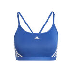 Oblečenie adidas Aeroreact Low-Support 3 Stripes Bra