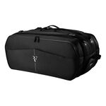 Tenisové Tašky Wilson RF TOURNAMENT RACQUET BAG BLACK