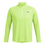 Oblečenie Under Armour Tech Textured 1/2 Zip-GRY Long-Sleeves